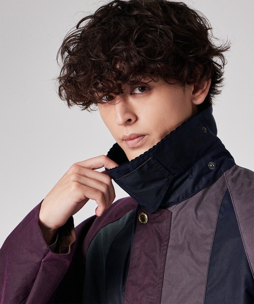 Paul Smith Barbour Bedale ミックスアップ フード付き Paul Smith（ポールスミス）の「