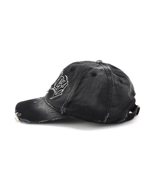 SUPPLIER（サプライヤー）の「SUPPLIER/サプライヤー/PIERCED LOGO 6 PANEL CAP（キャップ・メンズ・ブラック・F）」の11枚目の写真