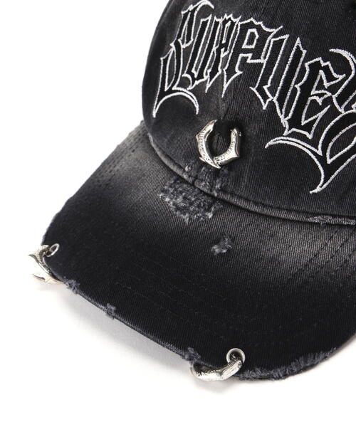 SUPPLIER（サプライヤー）の「SUPPLIER/サプライヤー/PIERCED LOGO 6 PANEL CAP（キャップ・メンズ・ブラック・F）」の13枚目の写真