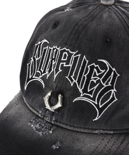 SUPPLIER（サプライヤー）の「SUPPLIER/サプライヤー/PIERCED LOGO 6 PANEL CAP（キャップ・メンズ・ブラック・F）」の14枚目の写真