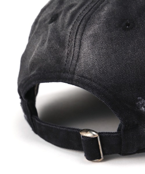SUPPLIER（サプライヤー）の「SUPPLIER/サプライヤー/PIERCED LOGO 6 PANEL CAP（キャップ・メンズ・ブラック・F）」の3枚目の写真