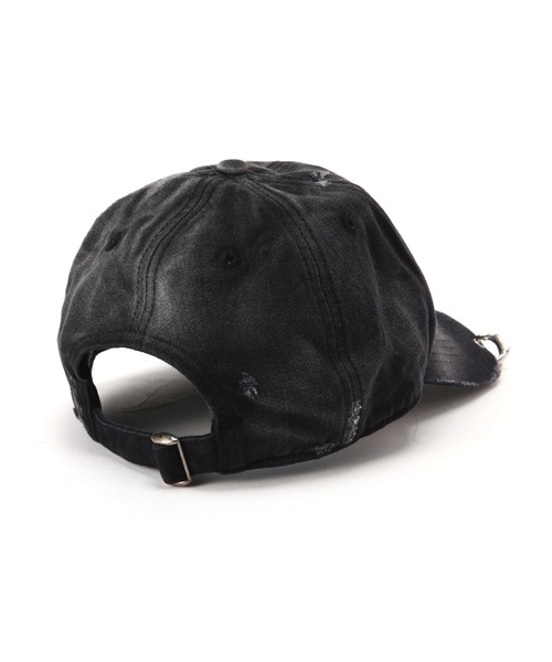 SUPPLIER（サプライヤー）の「SUPPLIER/サプライヤー/PIERCED LOGO 6 PANEL CAP（キャップ・メンズ・ブラック・F）」の6枚目の写真