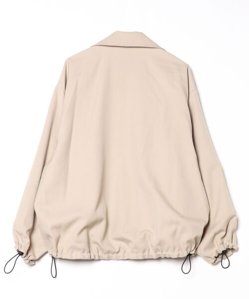 VOAAOV（ヴォアーブ）の「【VOAAOV】 BISHU OLD WOOL GABARDINE Blouson（ブルゾン・メンズ・ベージュ/ブラック・1/2/0）」の9枚目の写真
