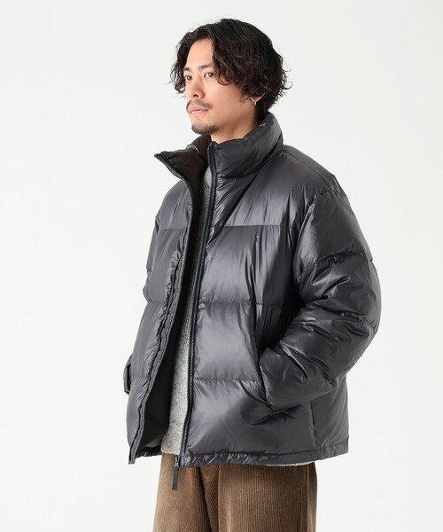 B:MING by BEAMS（ビーミングバイビームス）の「シレー スタンドカラー アライド ダウン ジャケット（ダウンジャケット/コート・メンズ・ブラック/チャコールグレー・L/M/S/XL）」の8枚目の写真