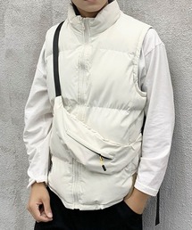 aimoha（アイモハ）の「バック付きリバーシブル中綿ベスト/Reversible padded vest with back (AW)（ダウンベスト）」