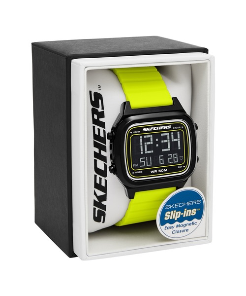 SKECHERS(スケッチャーズ)の「スケッチャーズ 腕時計 メンズ デジタル シリコン SR5260(デジタル腕時計・メンズ・イエロー・FREE)」の5枚目の写真