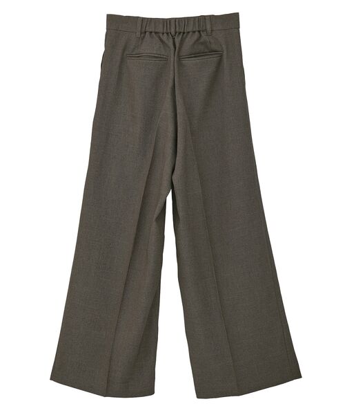 GARAGE OF GOOD CLOTHING（ガレージオブグッドクロージング）の「【日本製】ミックスヤーン２タックワイドパンツ（その他パンツ・レディース・ブラウン・38/36）」の12枚目の写真