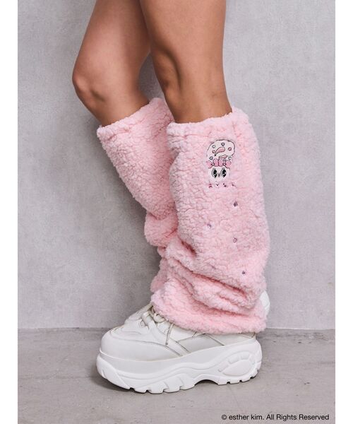 Esther Bunny×GYDA BIG ボアレッグウォーマー（レッグウォーマー