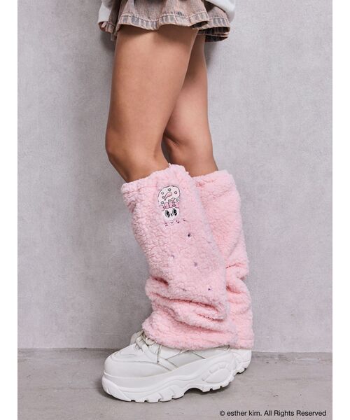 Esther Bunny×GYDA BIG ボアレッグウォーマー（レッグウォーマー