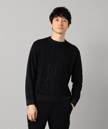 β MEN | COOGI（クージー）柄 クルーセーター(ニット/セーター)