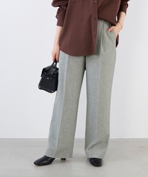 MICA&DEAL | 梳毛タックパンツ〈2サイズ展開〉(その他パンツ)