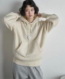THE YOn | ニットルーズフーディー(ニット/セーター)