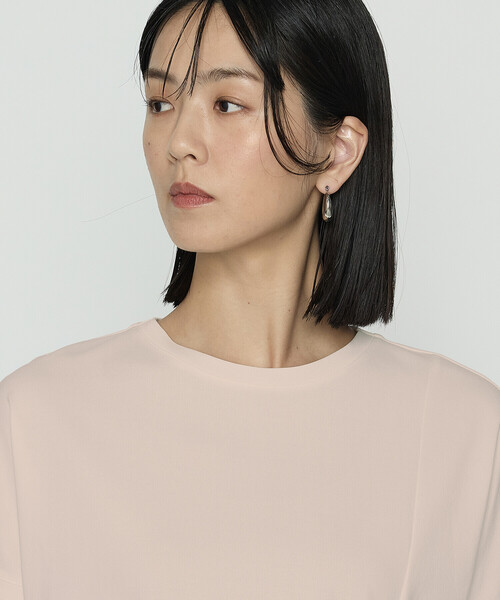 Gabardine K.T(ギャバジンケーティー)の「和紙ジャージー ドローイングTシャツ(Tシャツ/カットソー・レディース・ライトグレー/ダークブラウン/ブラック・9号/5号)」の21枚目の写真