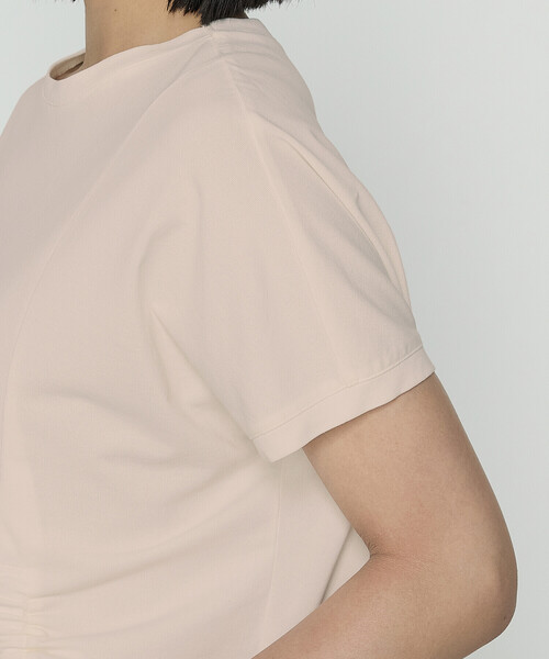 Gabardine K.T(ギャバジンケーティー)の「和紙ジャージー ドローイングTシャツ(Tシャツ/カットソー・レディース・ライトグレー/ダークブラウン/ブラック・9号/5号)」の22枚目の写真