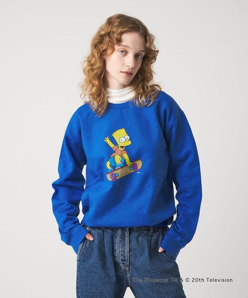 roku 6 シンプソンズスウェット Sサイズ 6(ROKU)＞The Simpsons Bart/スウェット（スウェット）｜6（ロク）の