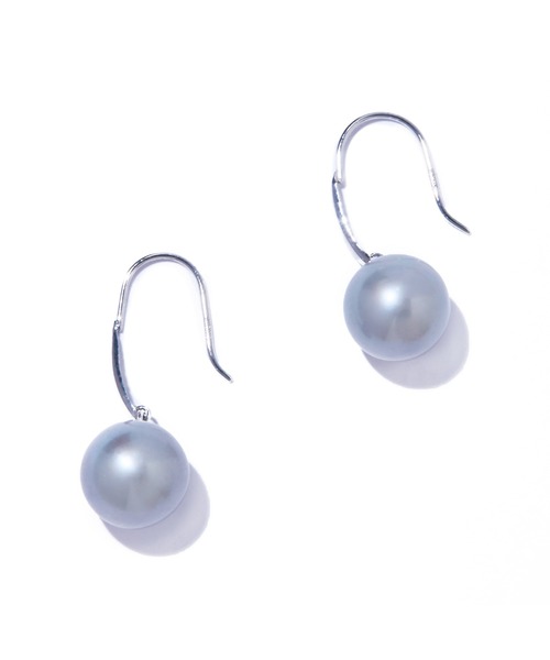 les bonbon(ルボンボン)の「【les bonbon】brume pearl hook pierce/ブリュム パール フック ピアス(ピアス(両耳用)・レディース・ホワイトゴールド・FREE)」の6枚目の写真