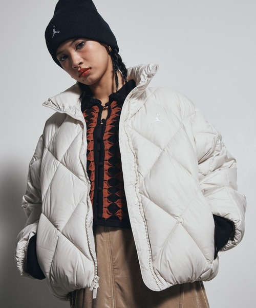ジョーダン ブルックリン ウィメンズ キルテッド パファー ジャケット
