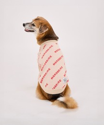 モンシェリ 犬用ダウンジャケット フード付き L 中綿 ダウン フェザー ポケット付きフードダウンジャケット