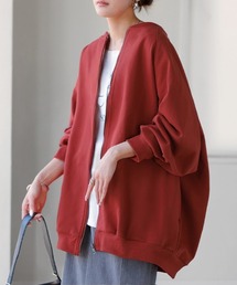 HUG.U（ハグユー）の「まるみフロントジップブルゾン（ブルゾン）」