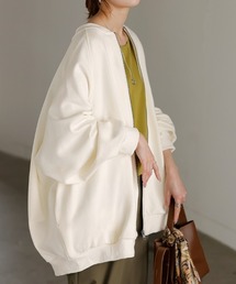 HUG.U（ハグユー）の「まるみフロントジップブルゾン（ブルゾン）」