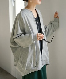 HUG.U（ハグユー）の「まるみフロントジップブルゾン（ブルゾン）」