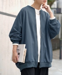 HUG.U（ハグユー）の「まるみフロントジップブルゾン（ブルゾン）」