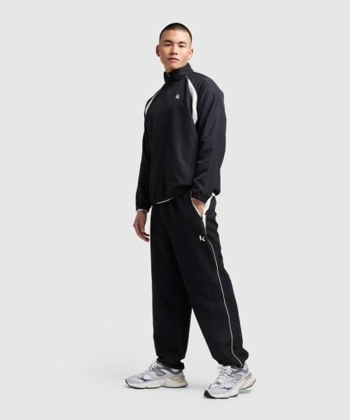 NEW BALANCE(ニューバランス)の「New Balance Klutch Men's Woven Track Jacket(ニューバランス クラッチ ウーブン トラック ジャケット)(ジャージ・メンズ・グリーン系/ブラック・X-LARGE/XX-LARGE/SMALL/MEDIUM/LARGE)」の7枚目の写真