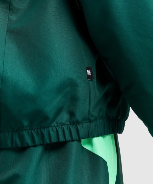 NEW BALANCE(ニューバランス)の「New Balance Klutch Men's Woven Track Jacket(ニューバランス クラッチ ウーブン トラック ジャケット)(ジャージ・メンズ・グリーン系/ブラック・X-LARGE/XX-LARGE/SMALL/MEDIUM/LARGE)」の19枚目の写真
