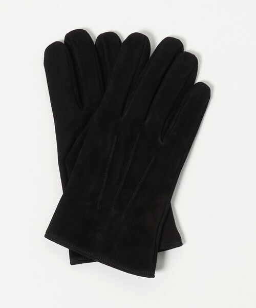 DENTS(デンツ)の「【別注】<DENTS>スエード グローブ(手袋・メンズ・ダークブラウン/ブラック・8/7h)」の1枚目の写真