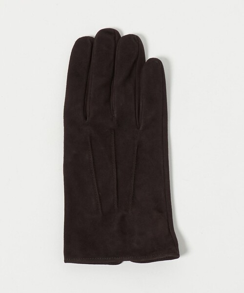 DENTS(デンツ)の「【別注】<DENTS>スエード グローブ(手袋・メンズ・ダークブラウン/ブラック・8/7h)」の10枚目の写真