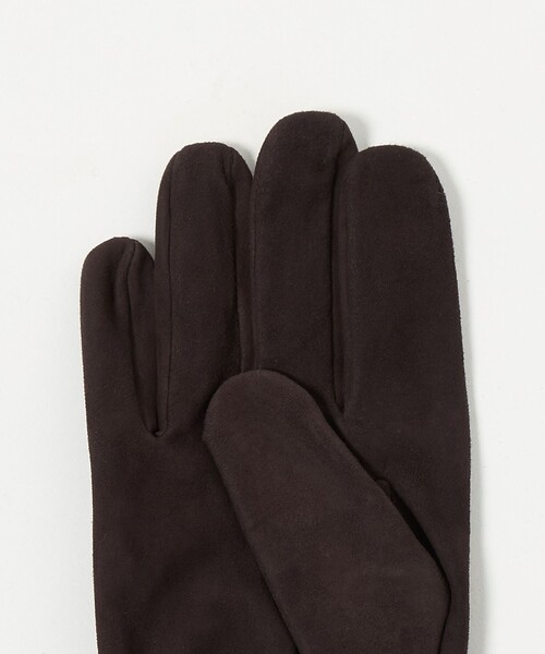 DENTS(デンツ)の「【別注】<DENTS>スエード グローブ(手袋・メンズ・ダークブラウン/ブラック・8/7h)」の11枚目の写真