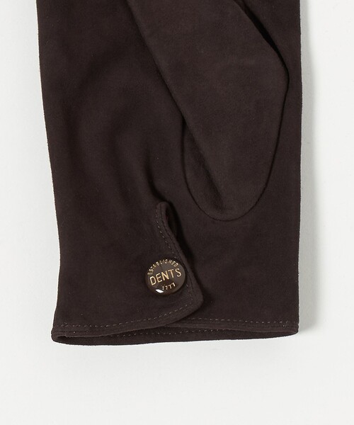 DENTS(デンツ)の「【別注】<DENTS>スエード グローブ(手袋・メンズ・ダークブラウン/ブラック・8/7h)」の12枚目の写真