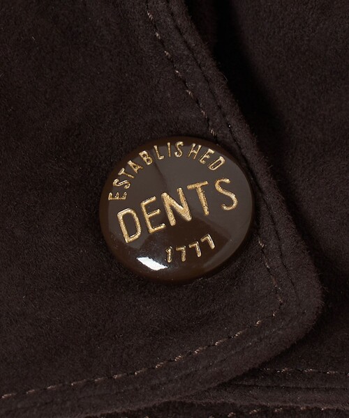 DENTS(デンツ)の「【別注】<DENTS>スエード グローブ(手袋・メンズ・ダークブラウン/ブラック・8/7h)」の13枚目の写真