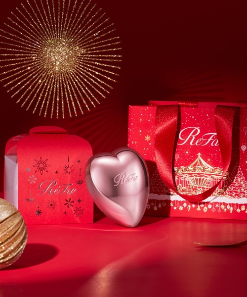 リファ ハートブラシ & ホリデースリーブ & ショッパーワイドSS セット