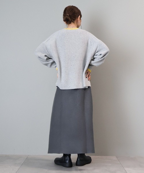 AMERICAN HOLIC（アメリカンホリック）の「【WEB限定】配色ラインニットプルオーバー（ニット/セーター・レディース・ホワイト系その他/グレー系その他・M/L）」の13枚目の写真