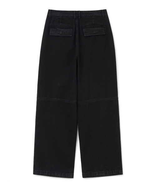 Millo Archive（ミロ アーカイブ）の「ゼンフロントカーゴパンツ[ブラック]（デニムパンツ・レディース・その他・LARGE/X-LARGE/MEDIUM）」の6枚目の写真
