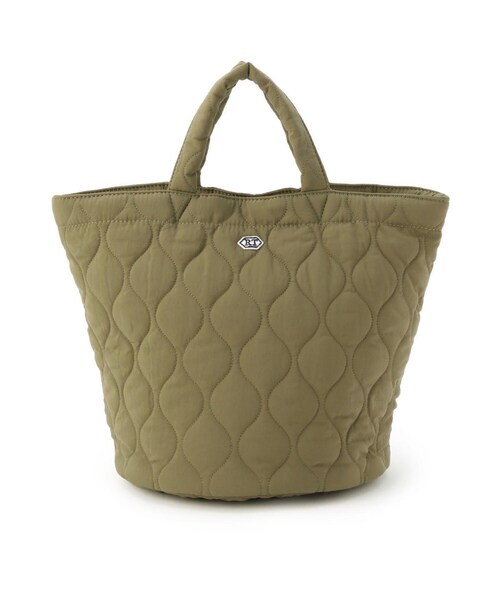 one'sterrace(ワンズテラス)の「ROOTOTE ルートート デリMキルト A(トートバッグ・レディース・キャメル/カーキ系5/ブラック系8/グレー系4・99)」の3枚目の写真