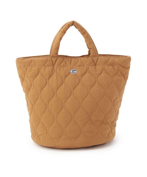 one'sterrace(ワンズテラス)の「ROOTOTE ルートート デリMキルト A(トートバッグ・レディース・キャメル/カーキ系5/ブラック系8/グレー系4・99)」の4枚目の写真