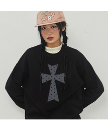 GRAVER（グレーバー）の「[ユニセックス]ドットクロス スウェット_4カラー（スウェット）」