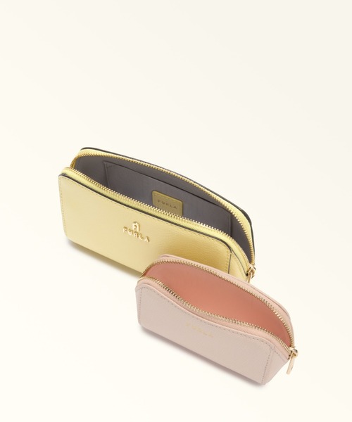 FURLA(フルラ)の「フルラ カメリア (Furla Camelia) コスメティックケースセット(ポーチ・レディース・マスタード/ブルー系その他/ライトオリーブ/グリーン/イエロー系その他/ブラック系その他/ピンク・ONE SIZE)」の20枚目の写真