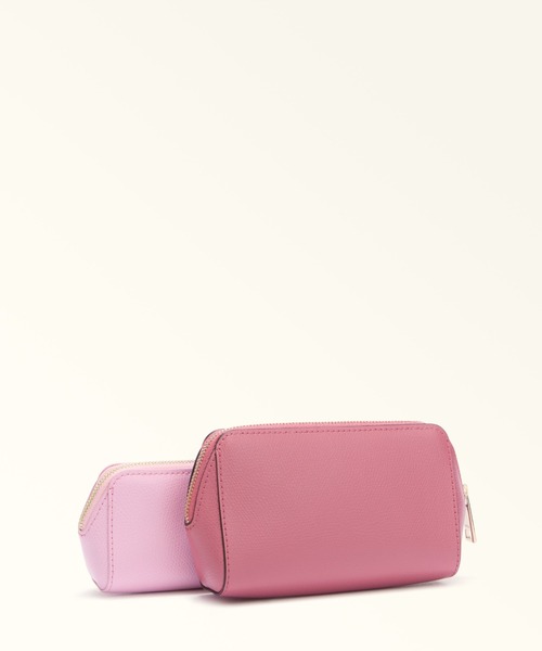 FURLA(フルラ)の「フルラ カメリア (Furla Camelia) コスメティックケースセット(ポーチ・レディース・マスタード/ブルー系その他/ライトオリーブ/グリーン/イエロー系その他/ブラック系その他/ピンク・ONE SIZE)」の8枚目の写真