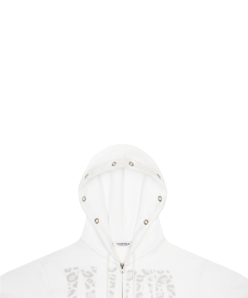 LUVISTRUE（ラヴイズトゥルー）の「LVTR HOOD ZIPUP(WHITE)（パーカー・レディース・その他・FREE）」の4枚目の写真