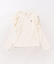 nino | 袖シャーリング テレコTee(Tシャツ/カットソー)