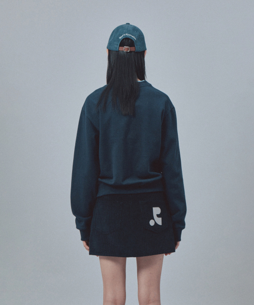 Rest&Recreation（レストアンドレクリエーション）の「WASHED LOGO CAP - BLUE（キャップ・レディース・その他・ONE）」の4枚目の写真