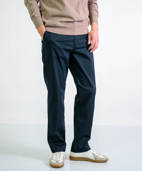 SPELLBOUND（スペルバウンド）の「[ SPELLBOUND / スペルバウンド ] リラクシングチノストレッチ ストレッチトラウザー（チノパンツ・メンズ・ブラック/ベージュ/ネイビー/オリーブ/アイボリー/グレー・28inch/30inch/32inch/34inch）」の7枚目の写真