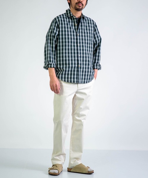 SPELLBOUND（スペルバウンド）の「[ SPELLBOUND / スペルバウンド ] リラクシングチノストレッチ ストレッチトラウザー（チノパンツ・メンズ・ブラック/ベージュ/ネイビー/オリーブ/アイボリー/グレー・28inch/30inch/32inch/34inch）」の12枚目の写真