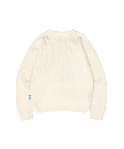 Video Jockey(ビデオジョッキー)の「【UNISEX】VIDEO JOCKEY/hip sterニットプルオーバー(ニット/セーター・レディース・アイボリー/オリーブ/ブラック・LARGE/MEDIUM)」の20枚目の写真
