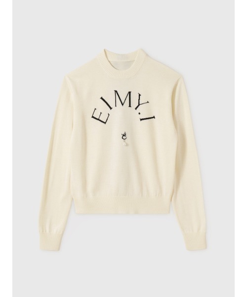 EIMY ISTOIRE(エイミーイストワール)の「EIMYニットプルオーバー(ニット/セーター・レディース・ホワイト/ピンク/レッド/グレー/ブラック・F)」の19枚目の写真