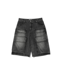 CRITIC（クリティック）の「BIG CARGO DENIM BERMUDA PANTS DARK INDIGO（その他パンツ）」