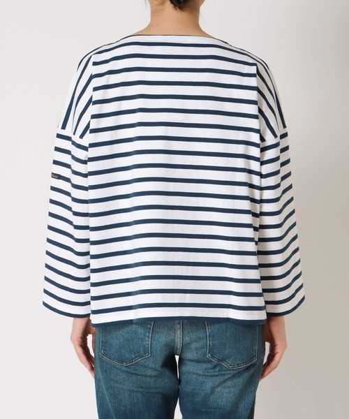 Le Minor（ルミノア）の「PETIT COPAINオーバーサイズトップス【Le minor/ルミノア】（Tシャツ/カットソー・レディース・ピンク/ネイビー/キャメル・38）」の21枚目の写真